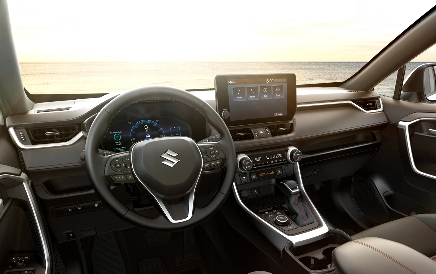 Digitalni instrumenti i multimedijski zaslon Suzuki Acrossa